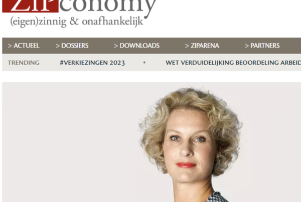 ZiPconomy schijnzelfstandigheid